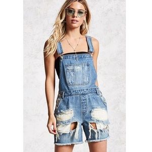 NWT denim overalls